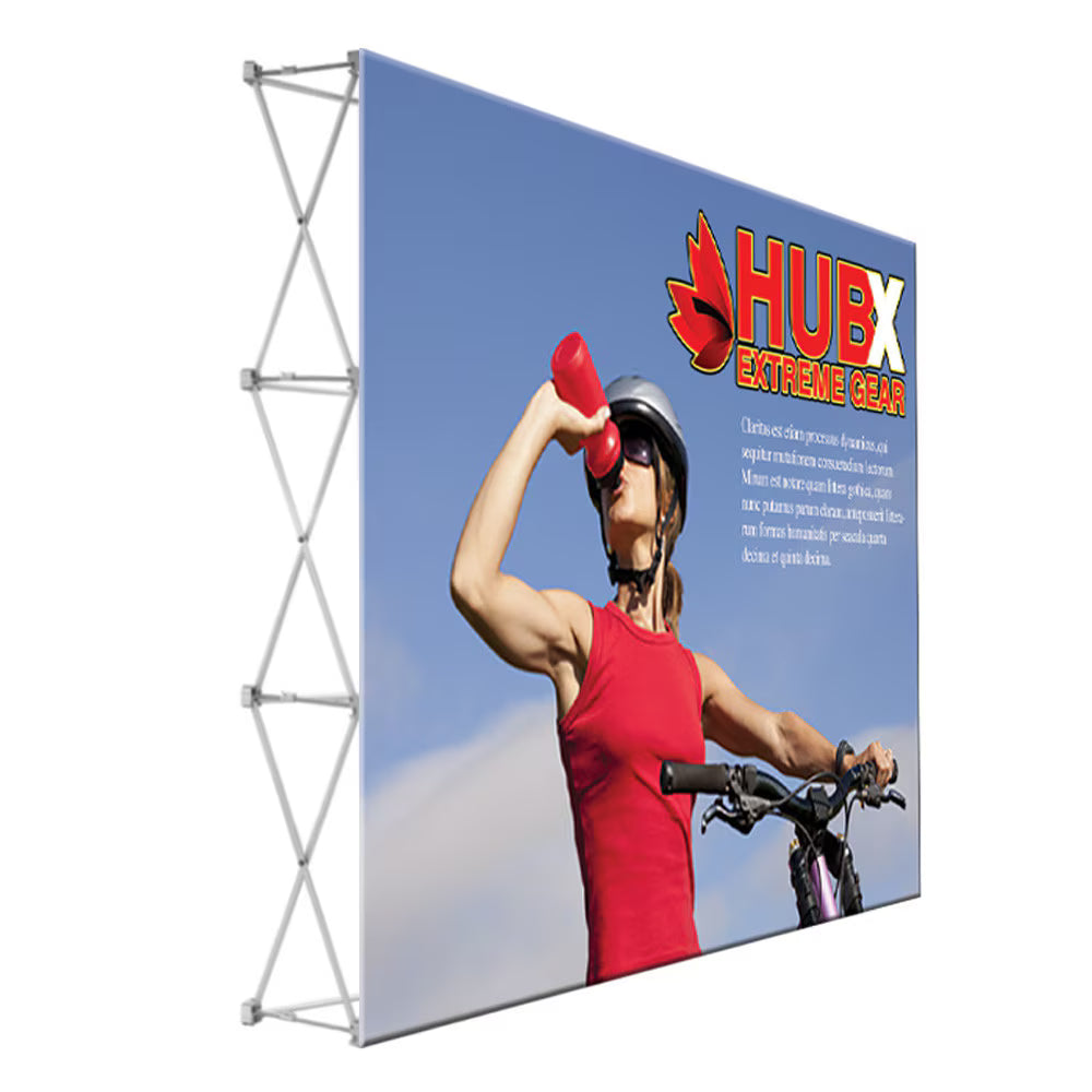 10 x 7.5 ft. RPL Fabric Pop Up Display Straight