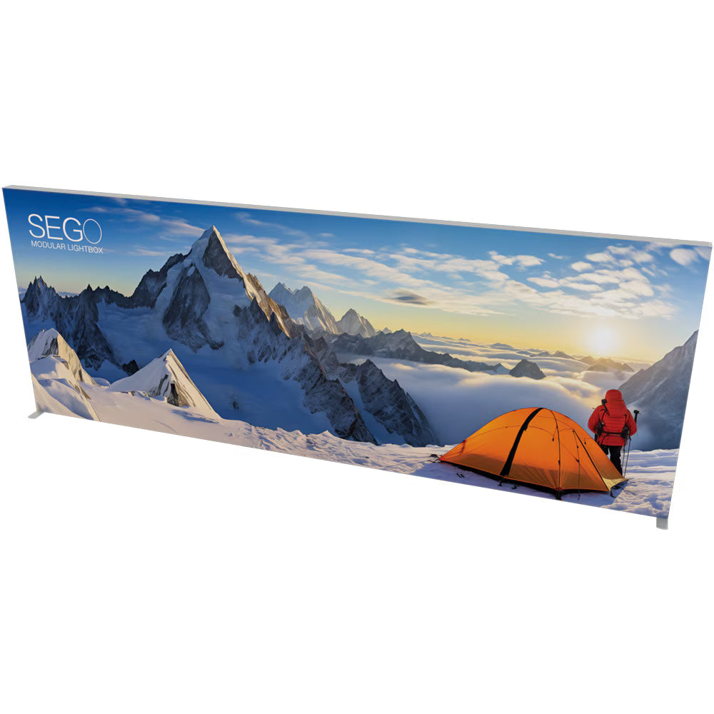 19.7 x 7.4 ft. SEGO Modular Lightbox Display (SINGLE-SIDED)