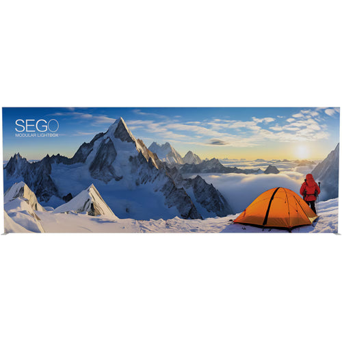 19.7 x 7.4 ft. SEGO Modular Lightbox Display (SINGLE-SIDED)