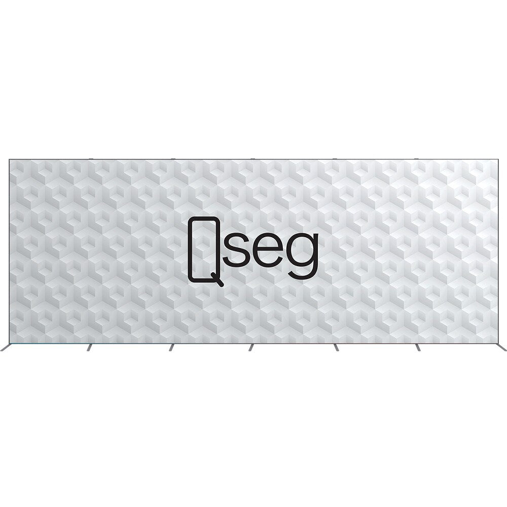 20 x 7.4 Ft. QSEG Quick Wall
