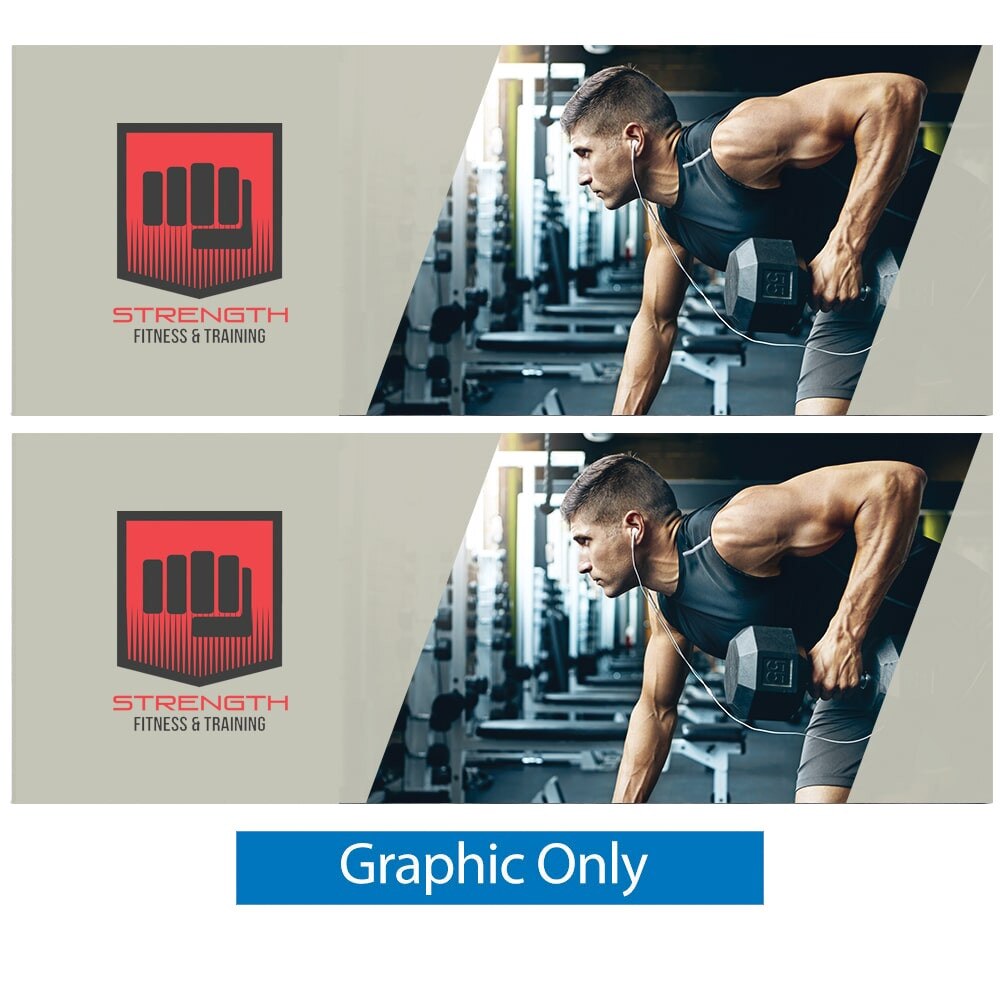 20 x 7.5ft. Lumiere Continuous (ONE-SIDED BACKLIT)