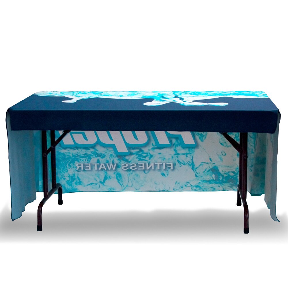 4 ft. Table Throw 3-Sided Custom Print