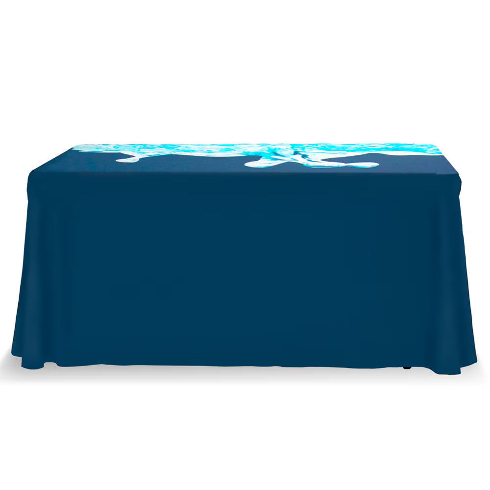 4 ft. Table Throw 4-Sided Custom Print