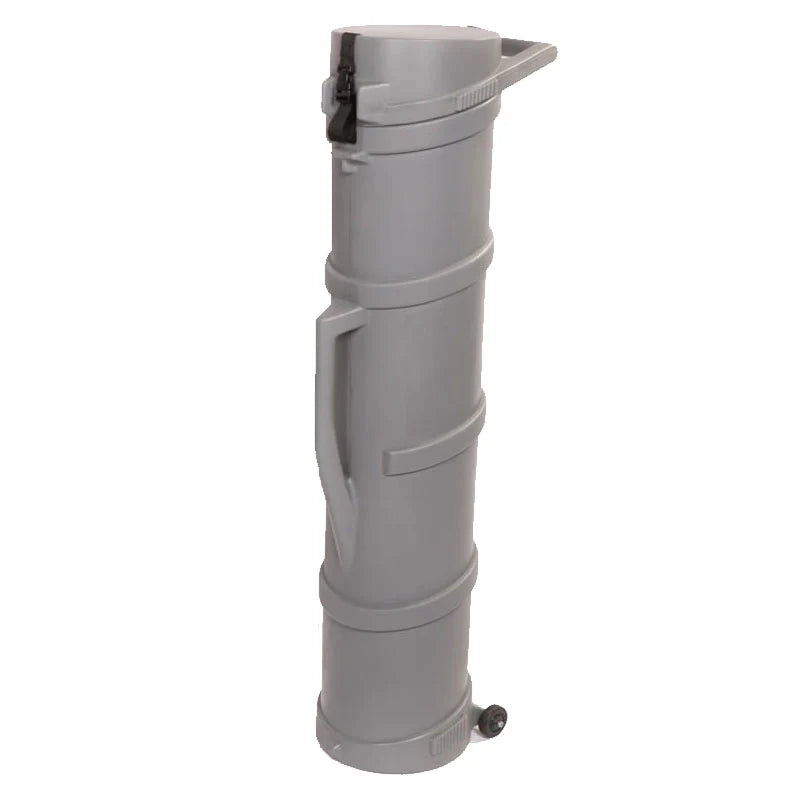 5’ Cylinder Wheeled Case with Handle