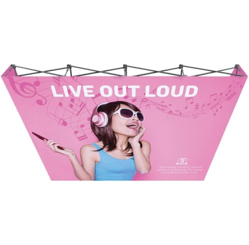 10' X 10' FABRIC POP UP DISPLAY