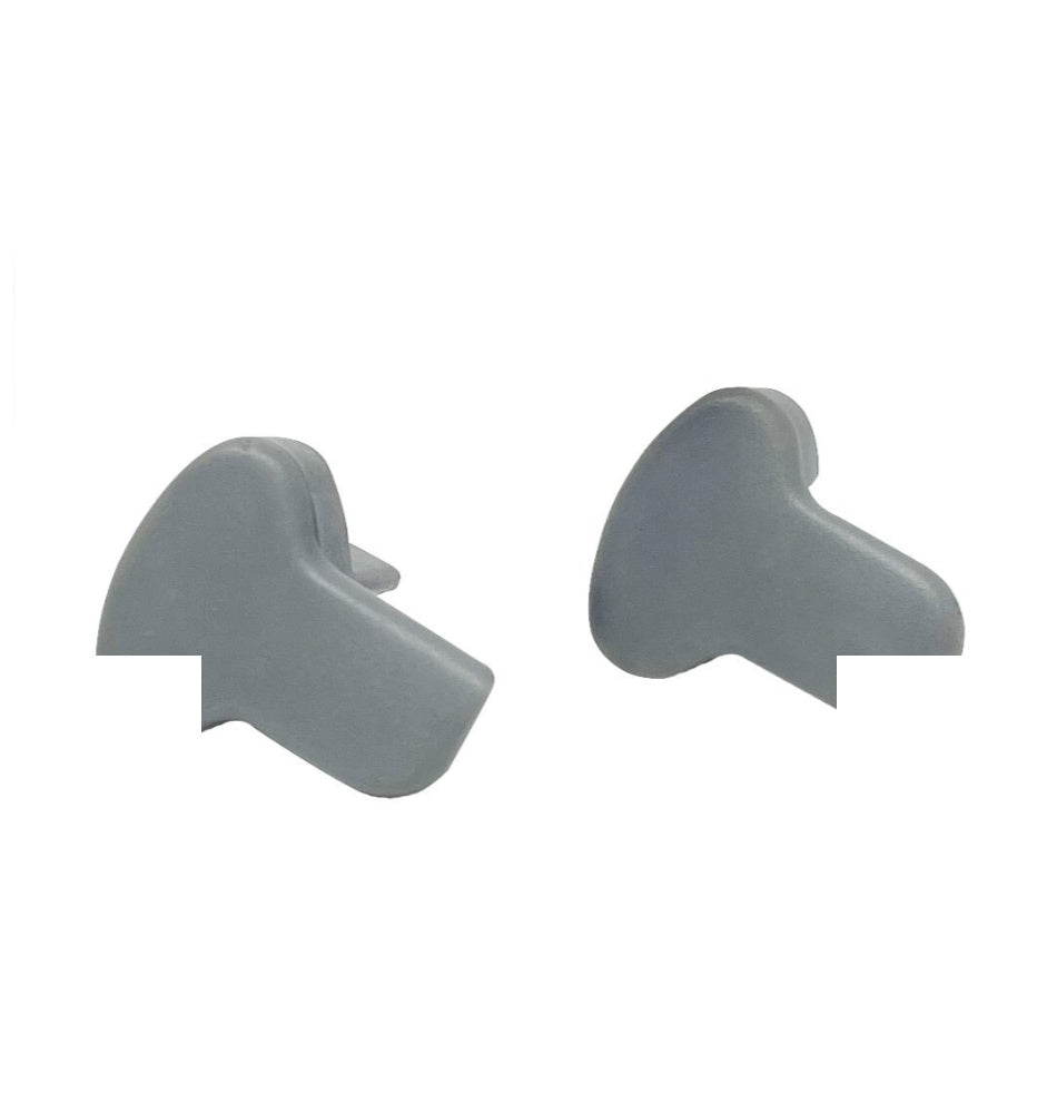 SilverStep Rubber Clamp Bar End Caps - Pair (Left&Right)