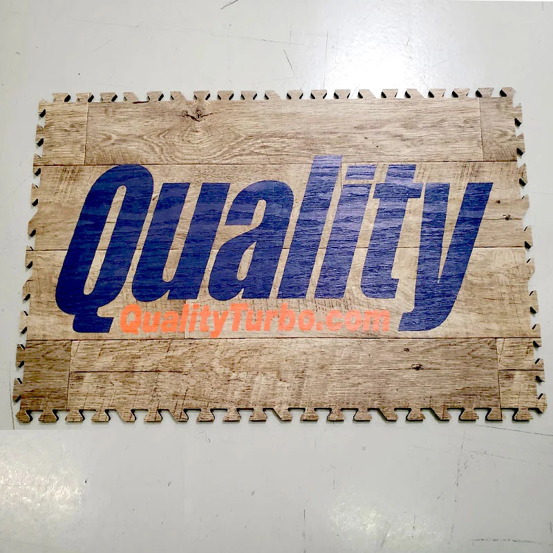 Custom Printed GraFx Vinyl Interlocking Tiles (Pricing Per Square Foot)