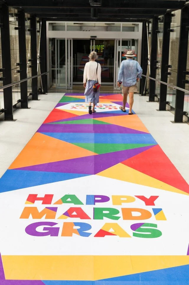Dye Sublimated Custom Printed Rollable Carpet (Pricing Per Square Foot)